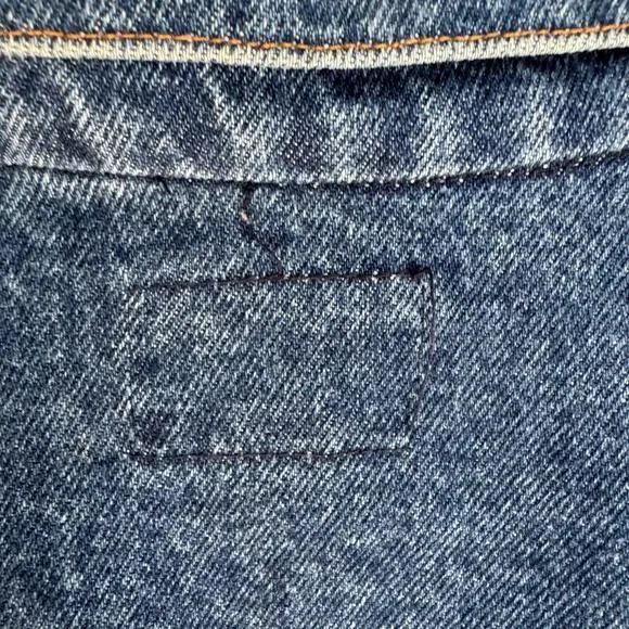 Vintage 90s Venezia Sportswear Denim Jacket Men’s 2XL 3XL Trucker Jean Coat Y2K - Picture 7 of 12